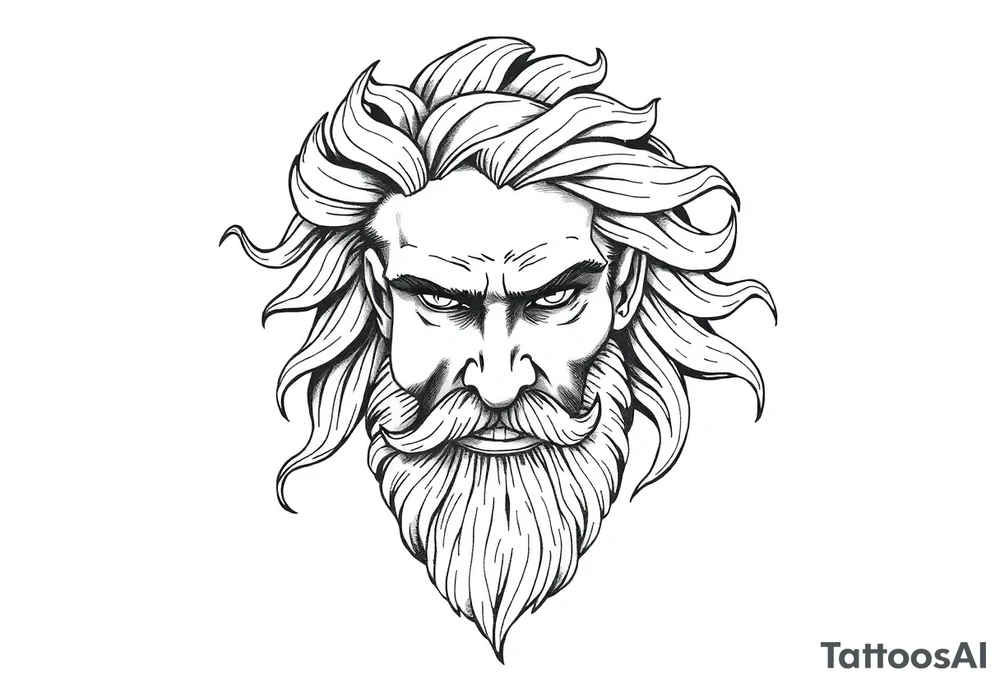 GREEK GOD tattoo idea