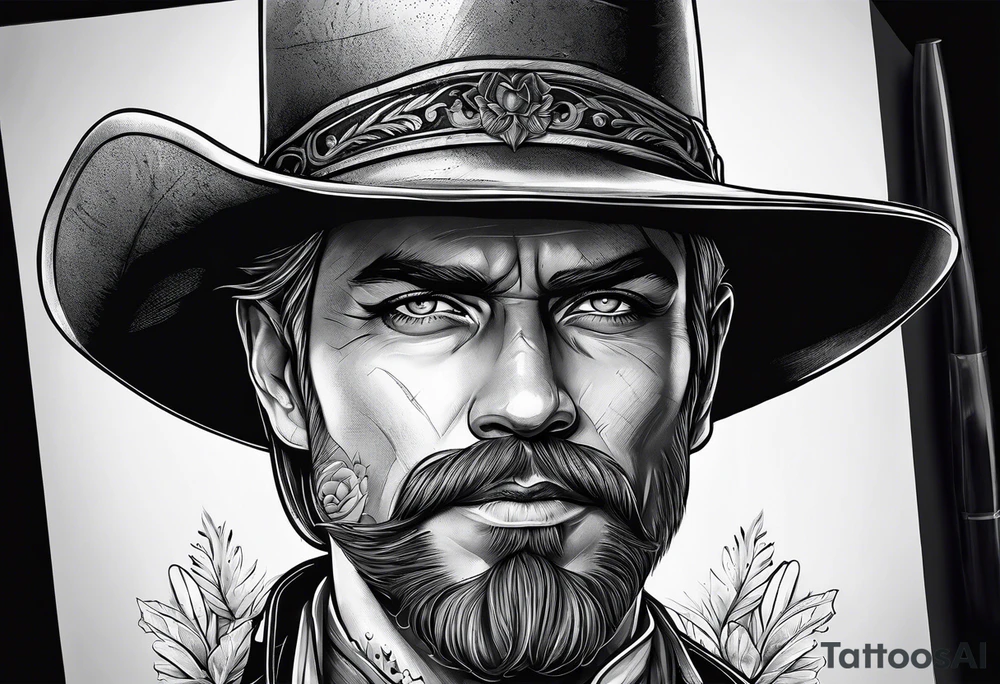 Gunfighter tattoo idea