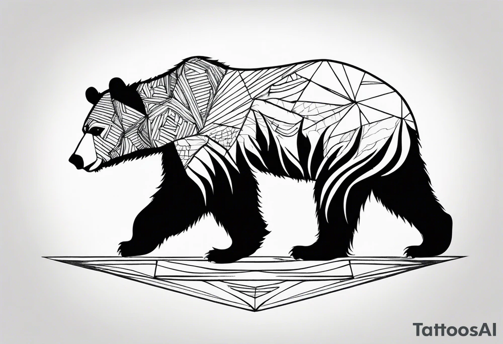 bear tattoo idea