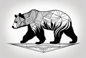 bear tattoo idea