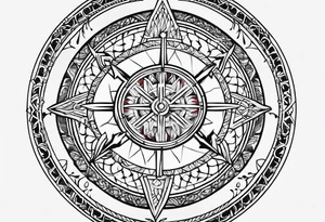 Vegvisir tattoo idea
