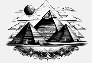 toroids, pyramids tattoo idea