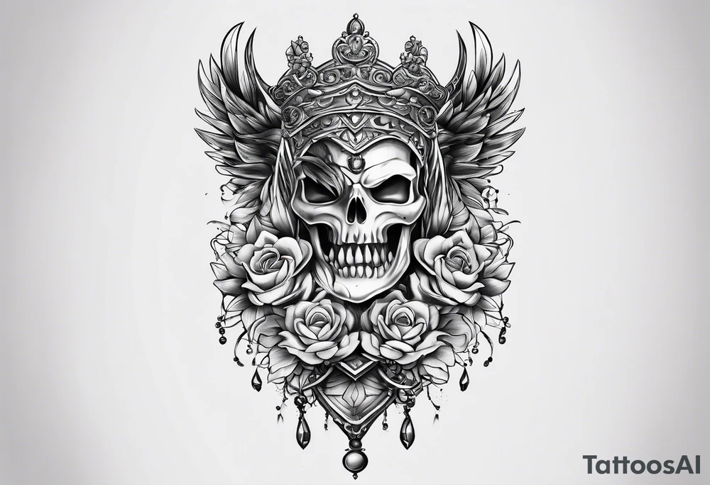 LEG sleeve complete tattoo idea
