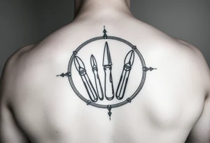 Drei haselnüsse im halbkreis nach oben zeigt ein blatt tattoo idea