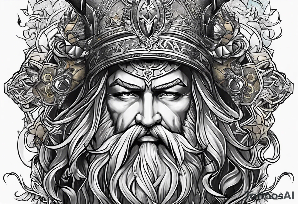 Stormfather arcane tattoo idea