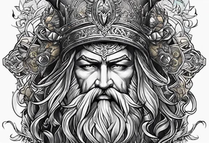 Stormfather arcane tattoo idea