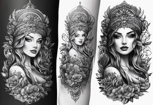 Lebensbaum mit 2 Daten. tattoo idea