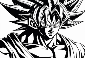 Son Goku tattoo idea