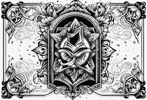 Open Book tattoo idea