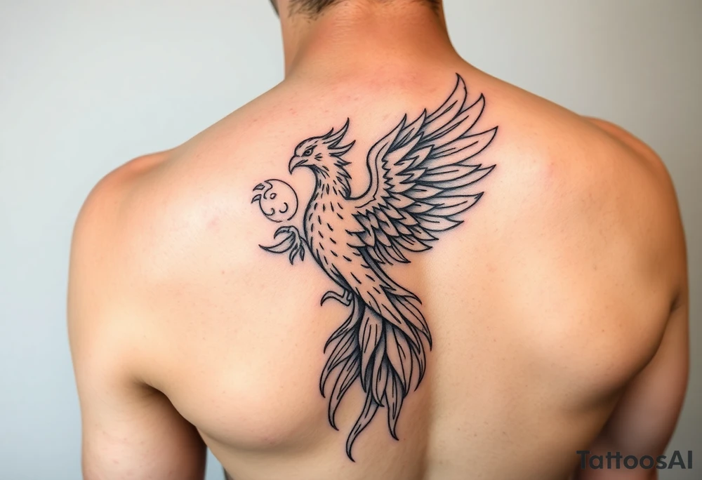 A Phoenix tattoo idea