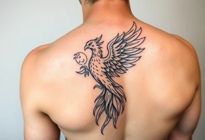 A Phoenix tattoo idea