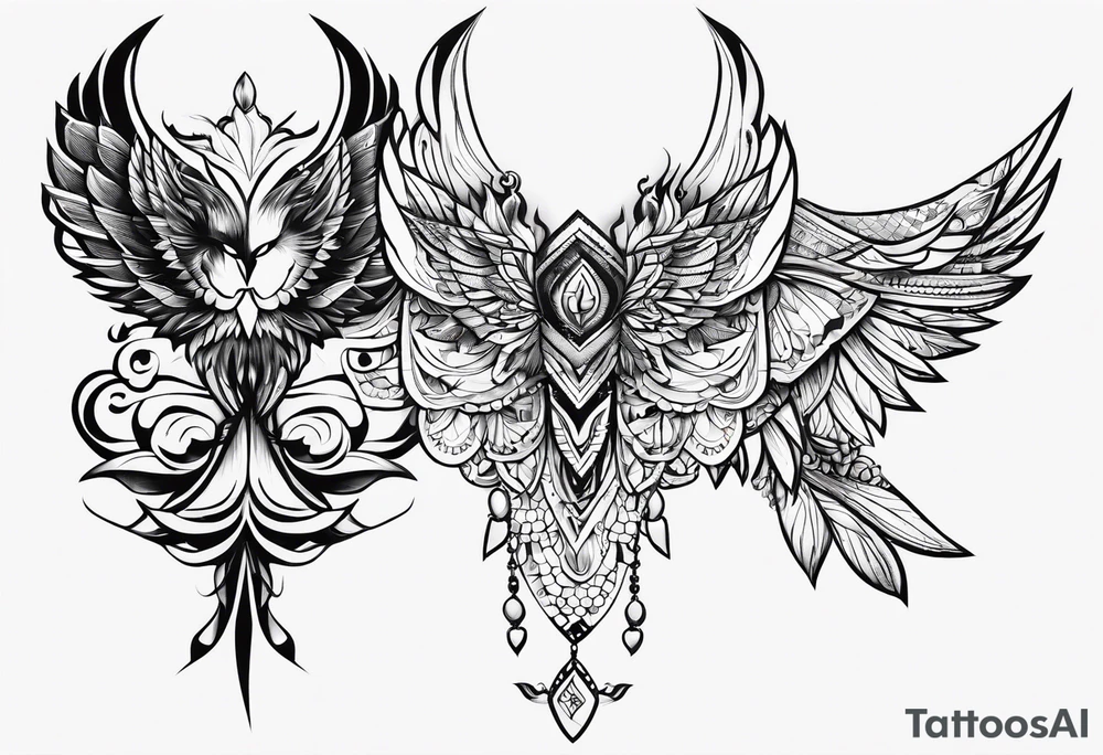 kite tattoo idea