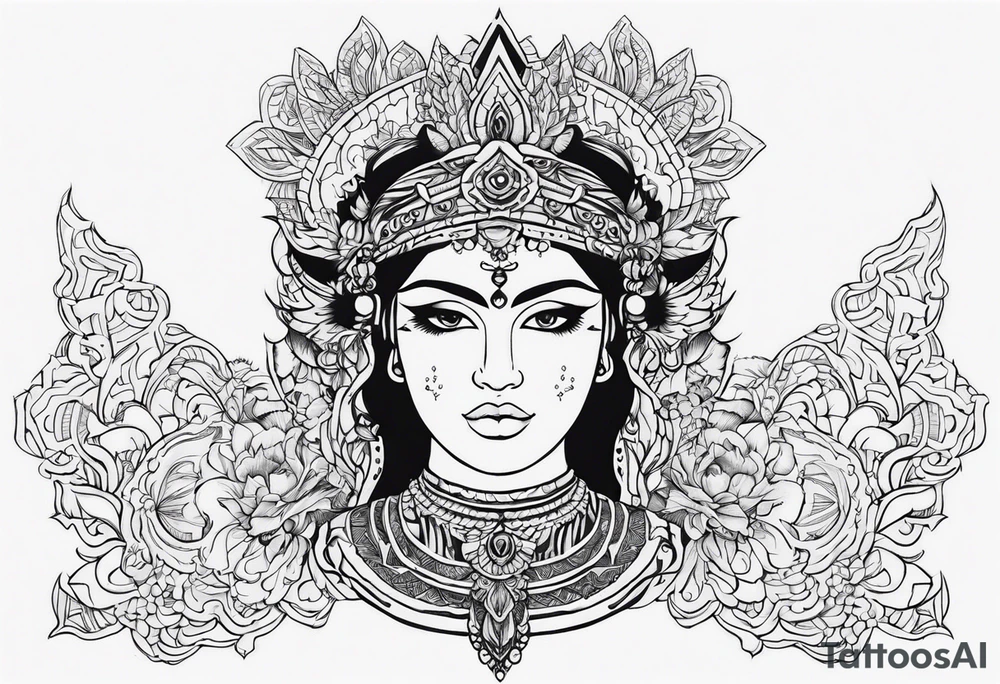 Santo oxalá tattoo idea