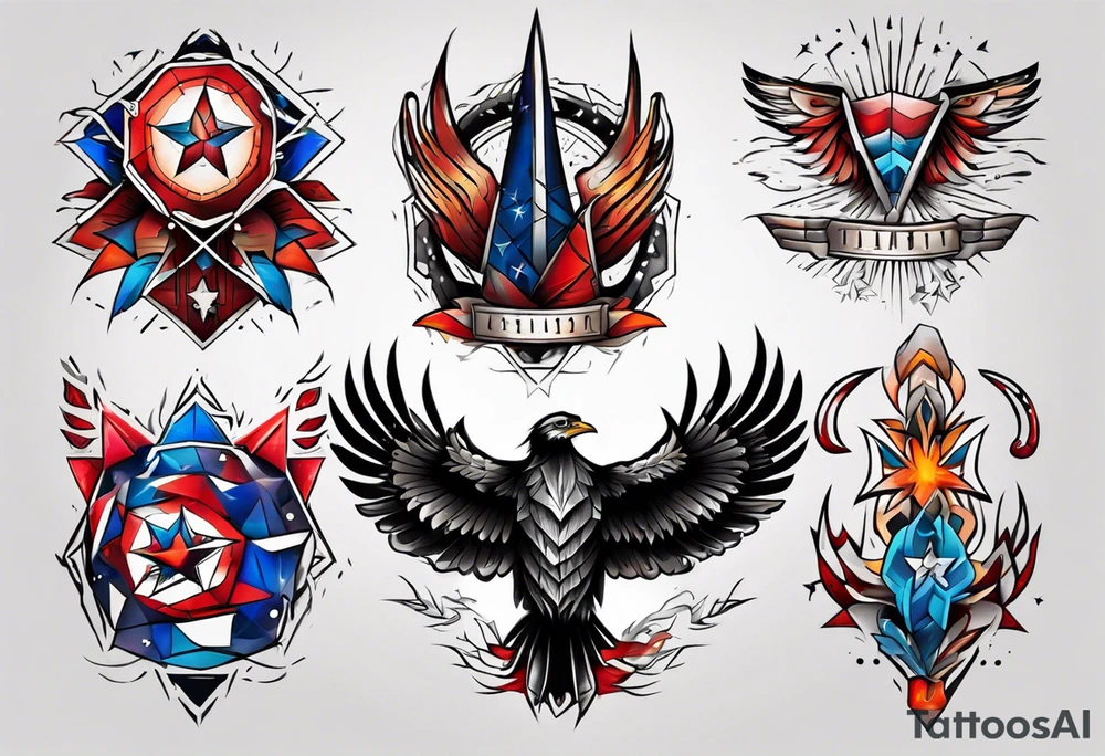 America tattoo idea