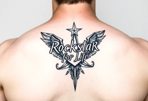 Rockstar for life tattoo idea