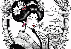 Geisha tattoo idea