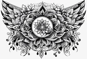 Full Back tattoo covering the whole back design paper tattoo idea