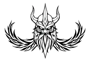 Viking symbolism tattoo idea