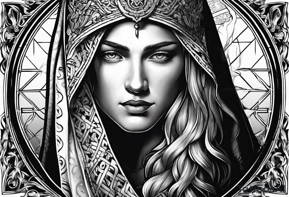 The symbol of Matthias in the bible tattoo idea