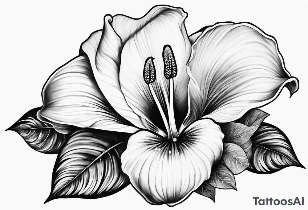 Callalilly tattoo idea