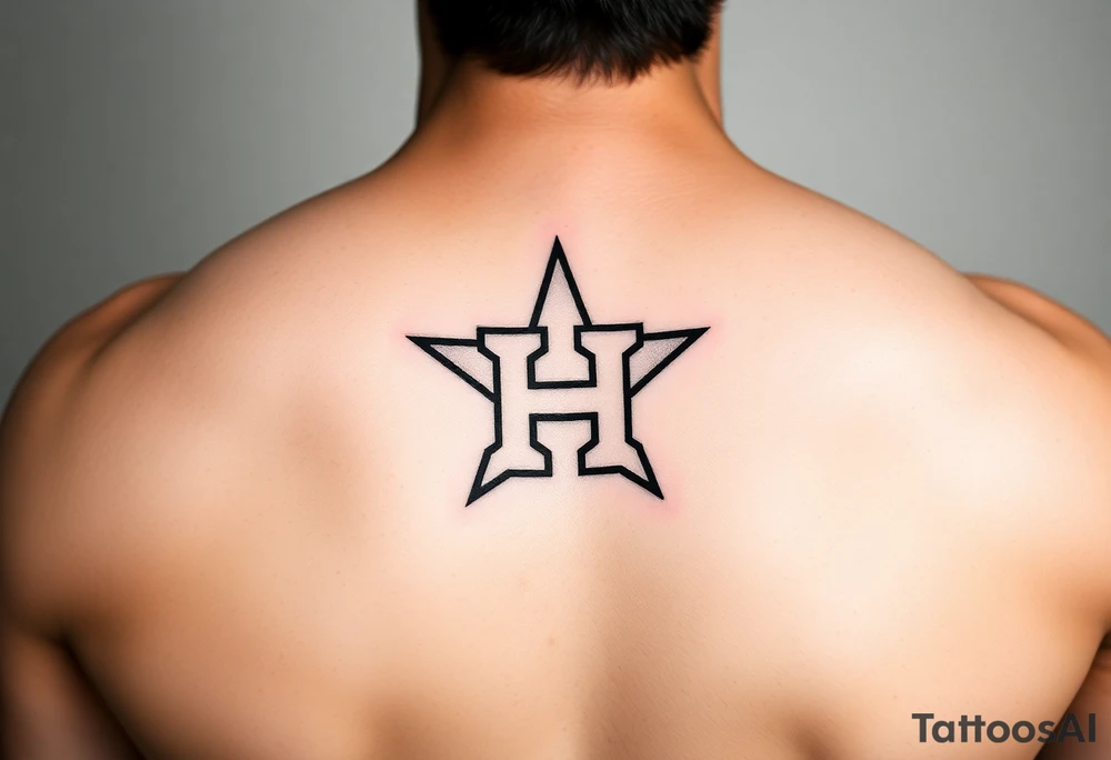 Houston Astros logo tattoo idea