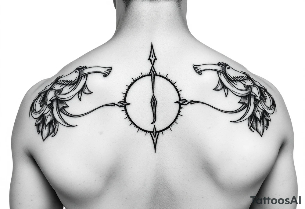 Play pause stop in a ekg style tattoo idea