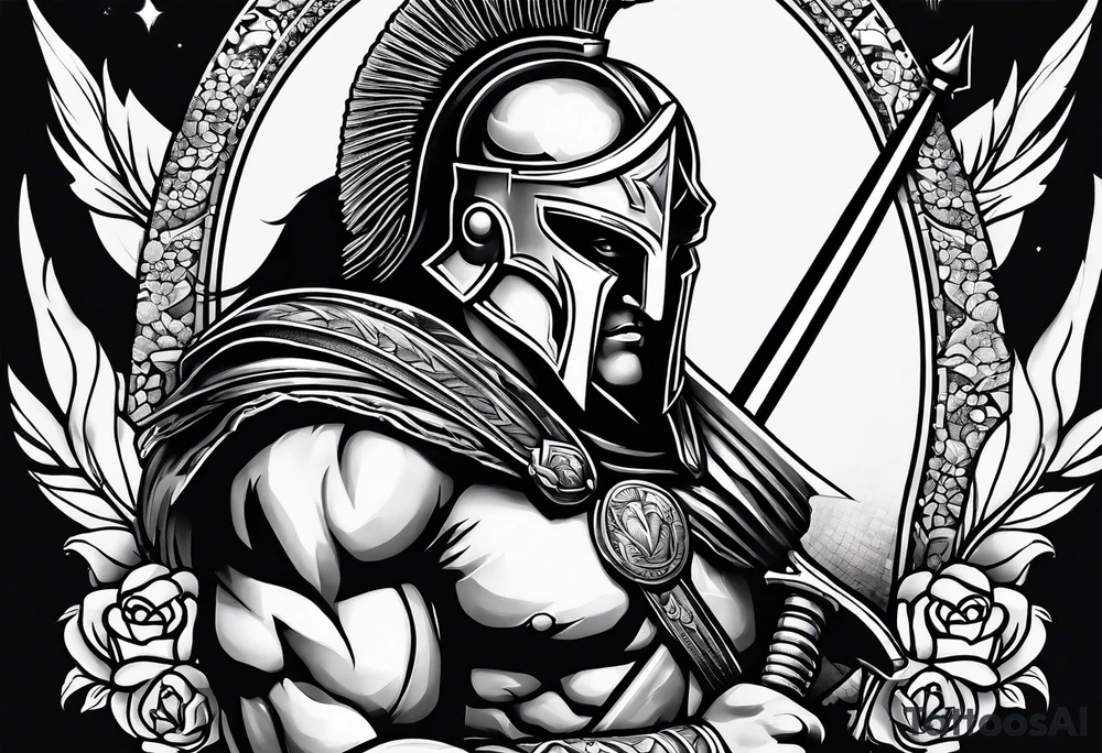 spartan tattoo idea