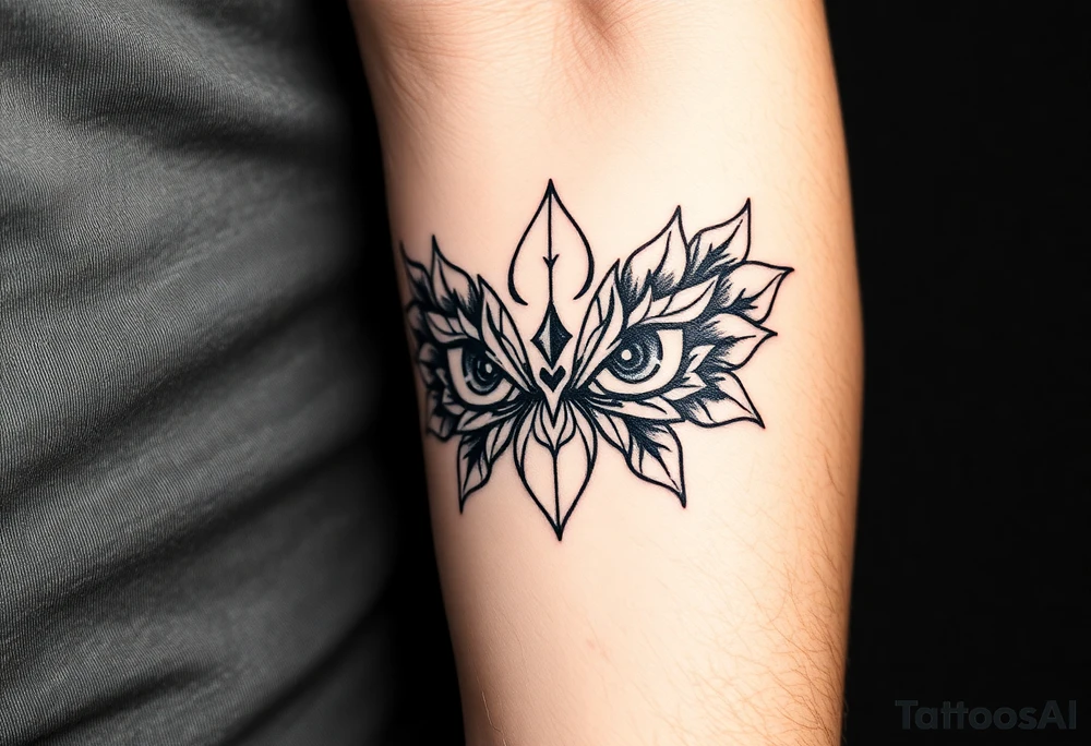 Lotuses Samaria eyes warrior tattoo idea