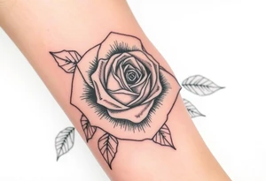 Money rose tattoo tattoo idea