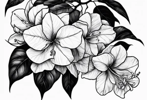 Bougainvillea tattoo idea