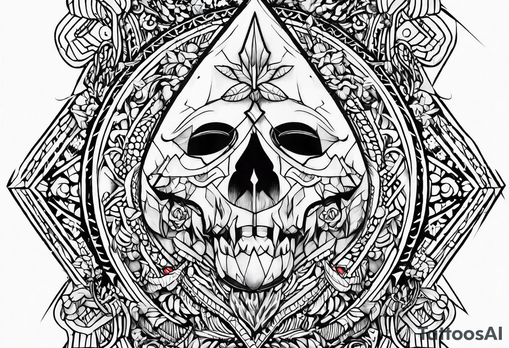 arrowhead tattoo idea