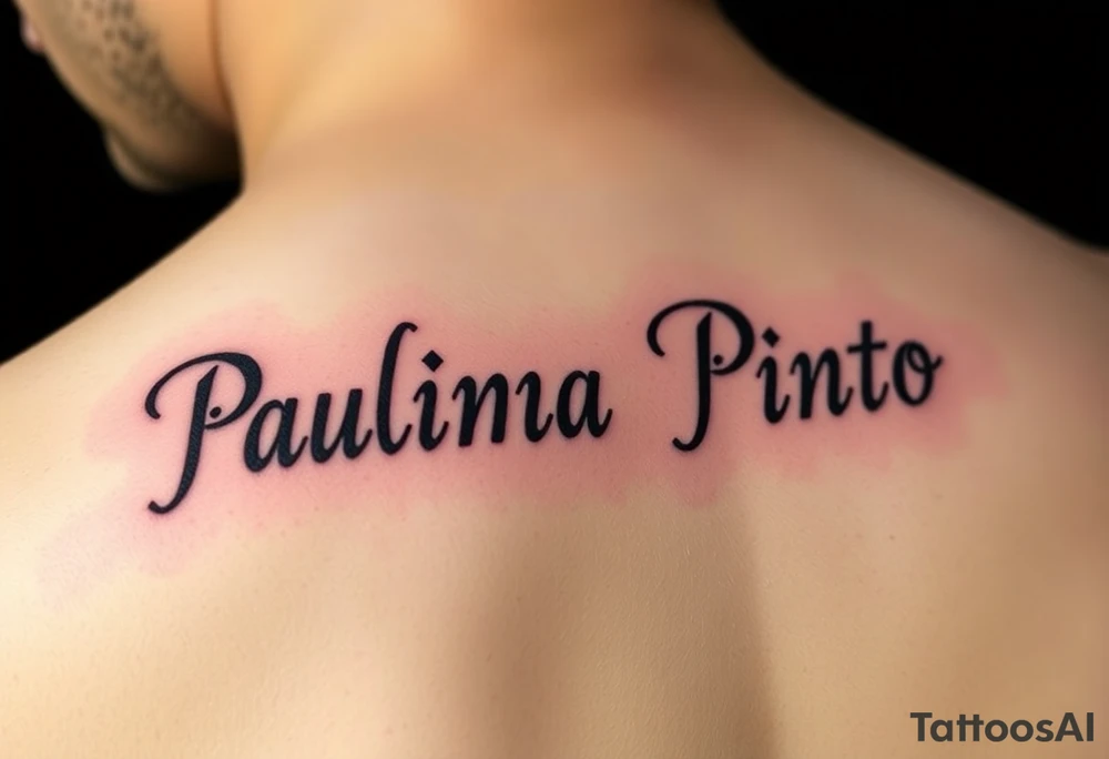 Paulina Pinto tattoo idea