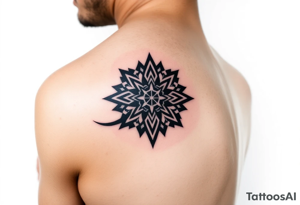 Filipino tribal shoulder tattoo tattoo idea
