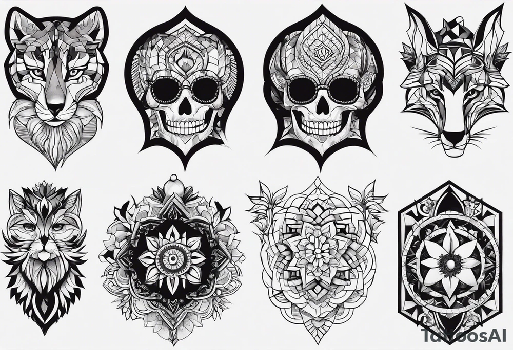 Свободный сильный высокий патриот tattoo idea