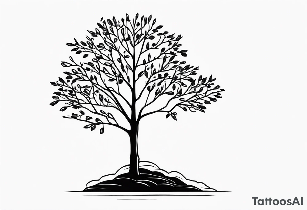 A TINNY TREE tattoo idea