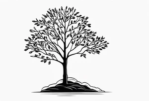A TINNY TREE tattoo idea