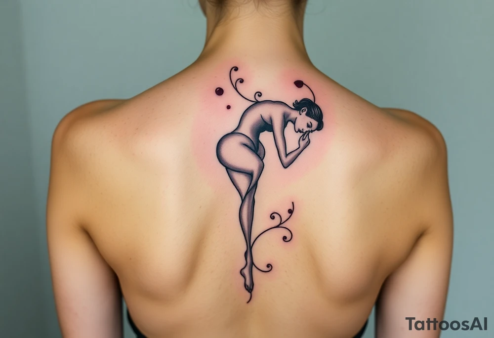 Contortionist tattoo idea