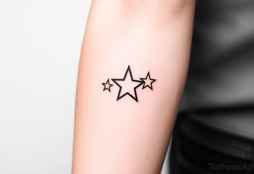 Stars tattoo idea