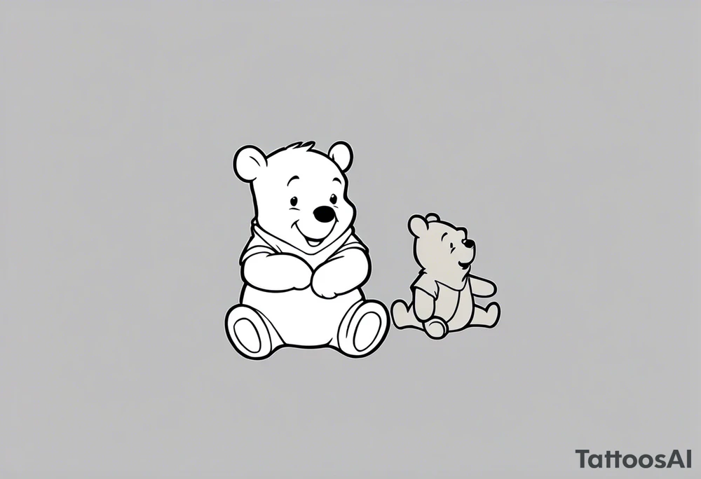 Winnie the Pooh tattoo idea
