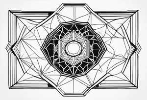 Octagon tattoo idea