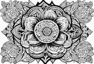 vietnamese bau cua tattoo idea