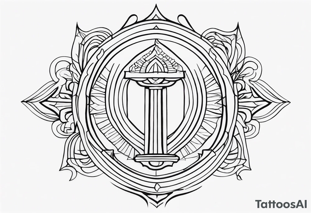 I trust and rely myself tattoo idea