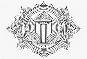 I trust and rely myself tattoo idea