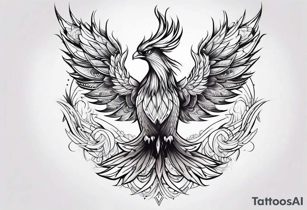 Pheonix tattoo idea