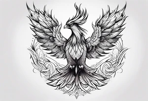 Pheonix tattoo idea