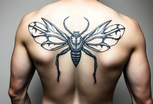 Land of giant bugs tattoo idea