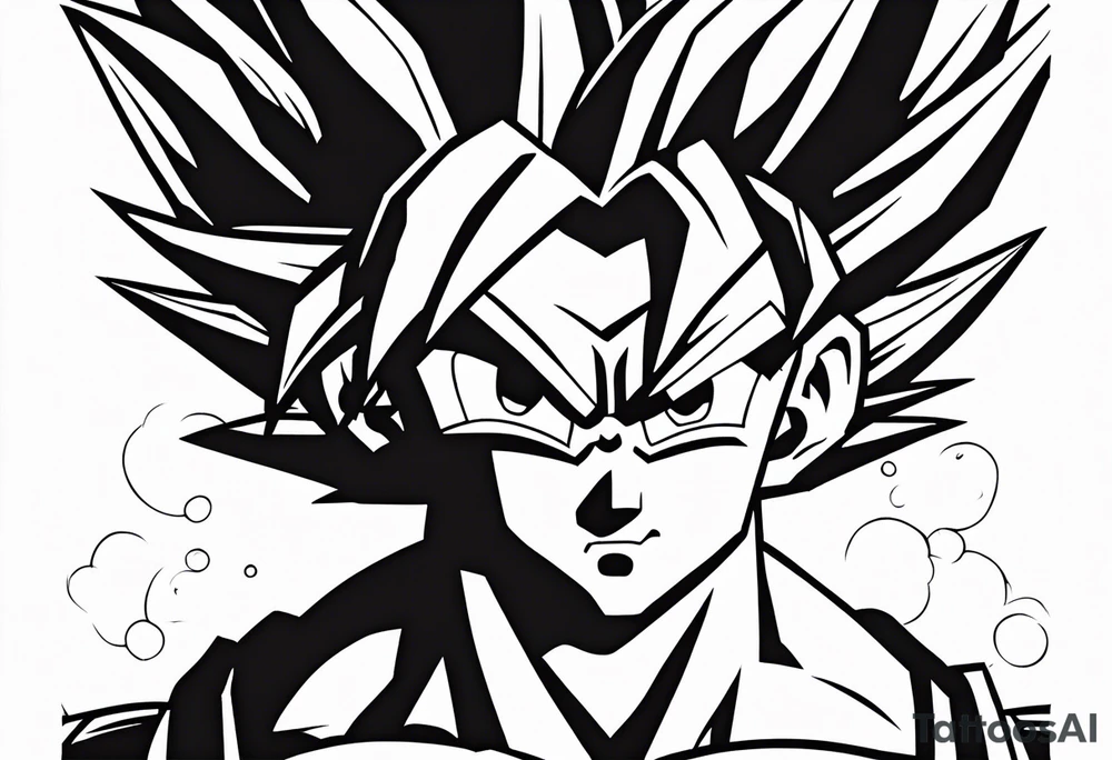 dragonball z tattoo idea