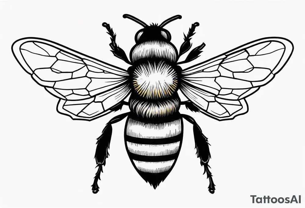 bumble bee tattoo idea