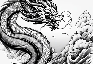 Songo dragon ball tattoo idea