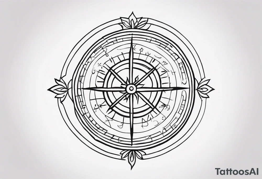 Vegvisir tattoo idea